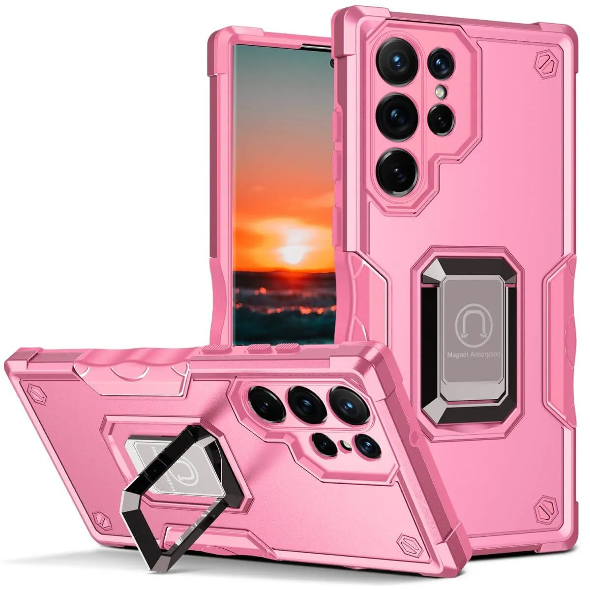 Pop Stand Series Samsung S21 Ultra Magnetic Case with Stand