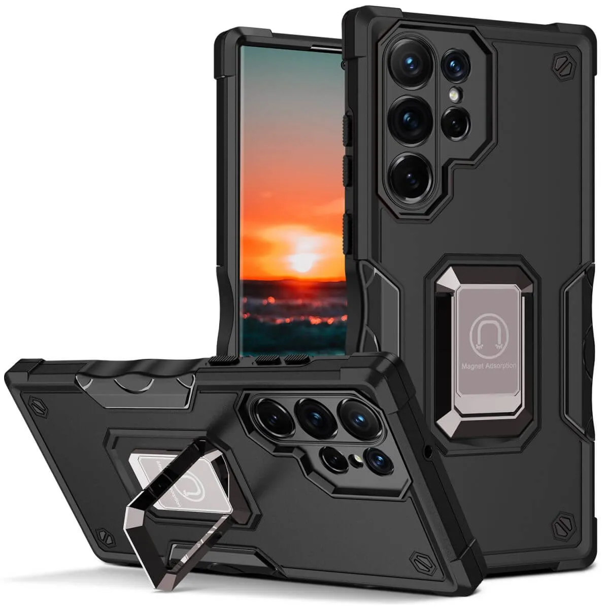 Pop Stand Series Samsung S21 Ultra Magnetic Case with Stand