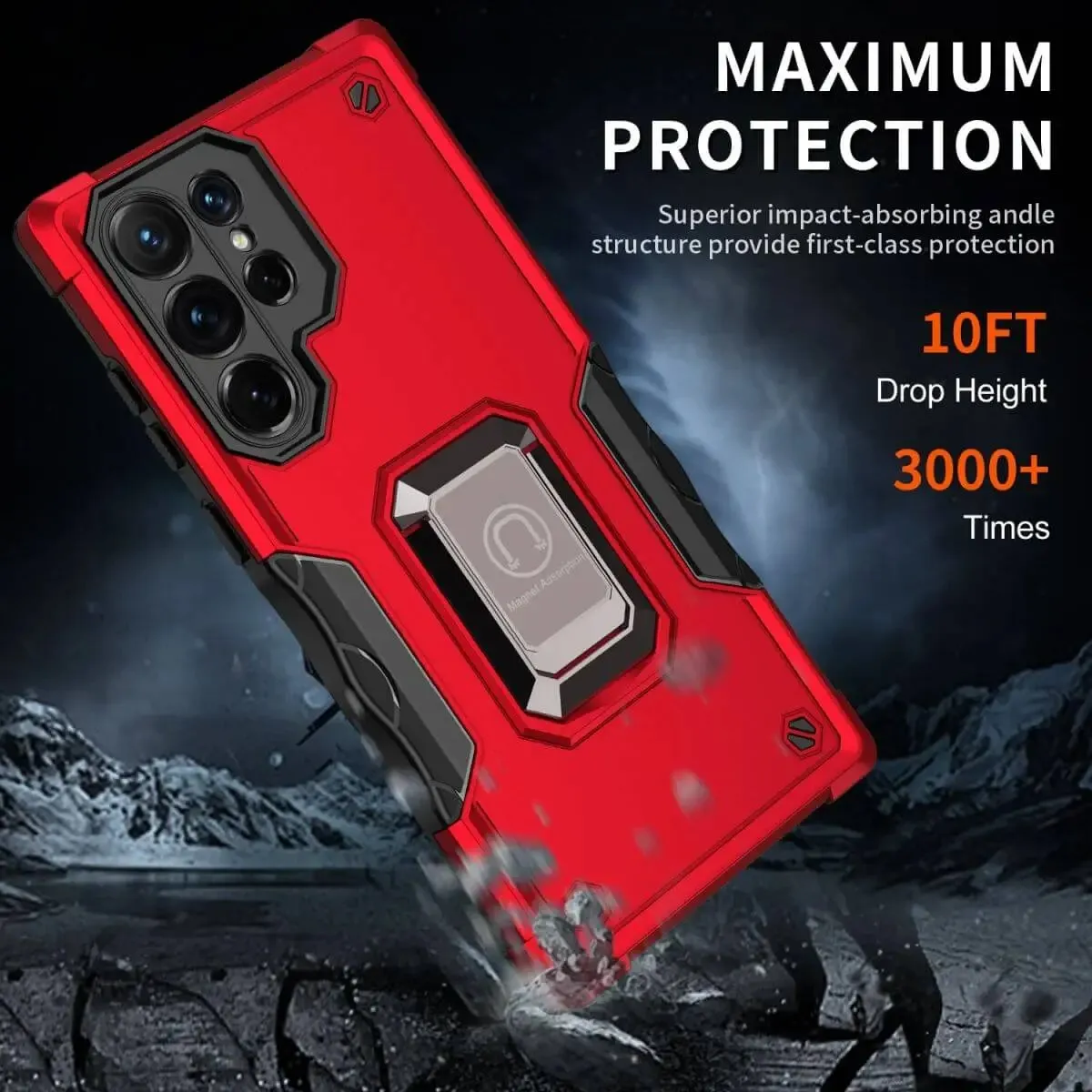 Pop Stand Series Samsung S22/S23 Ultra Magnetic Case with Stand