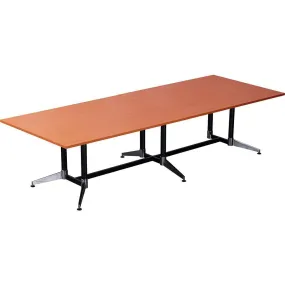 Rapidline Typhoon Boardroom Table 3200 X 1200 X 750Mm Cherry