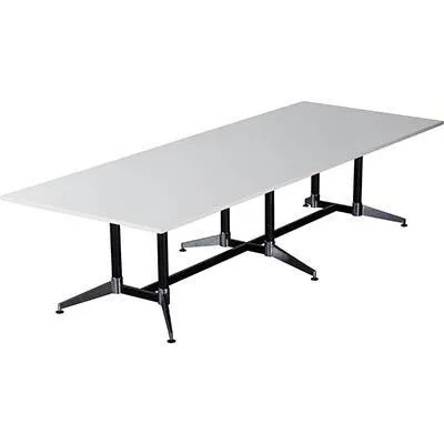 Rapidline Typhoon Boardroom Table 3200 X 1200 X 750Mm White