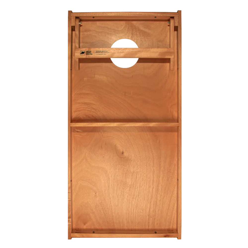 Raw Wood Panel Backyard 2400 Cornhole Boards