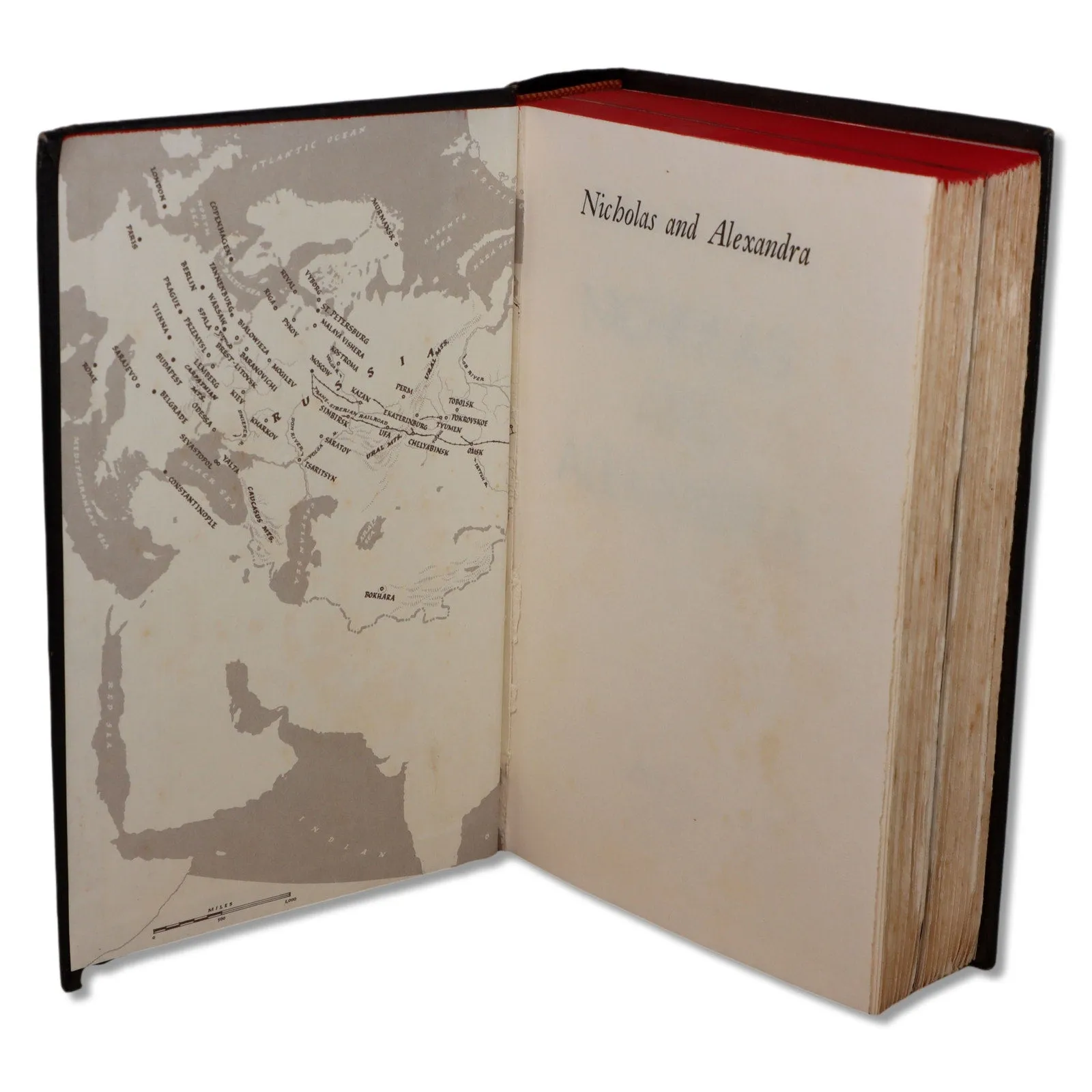 RKM Nicholas and Alexandra 1967 Robert K Massie 1st Ed Atheneum Hardcover Fine