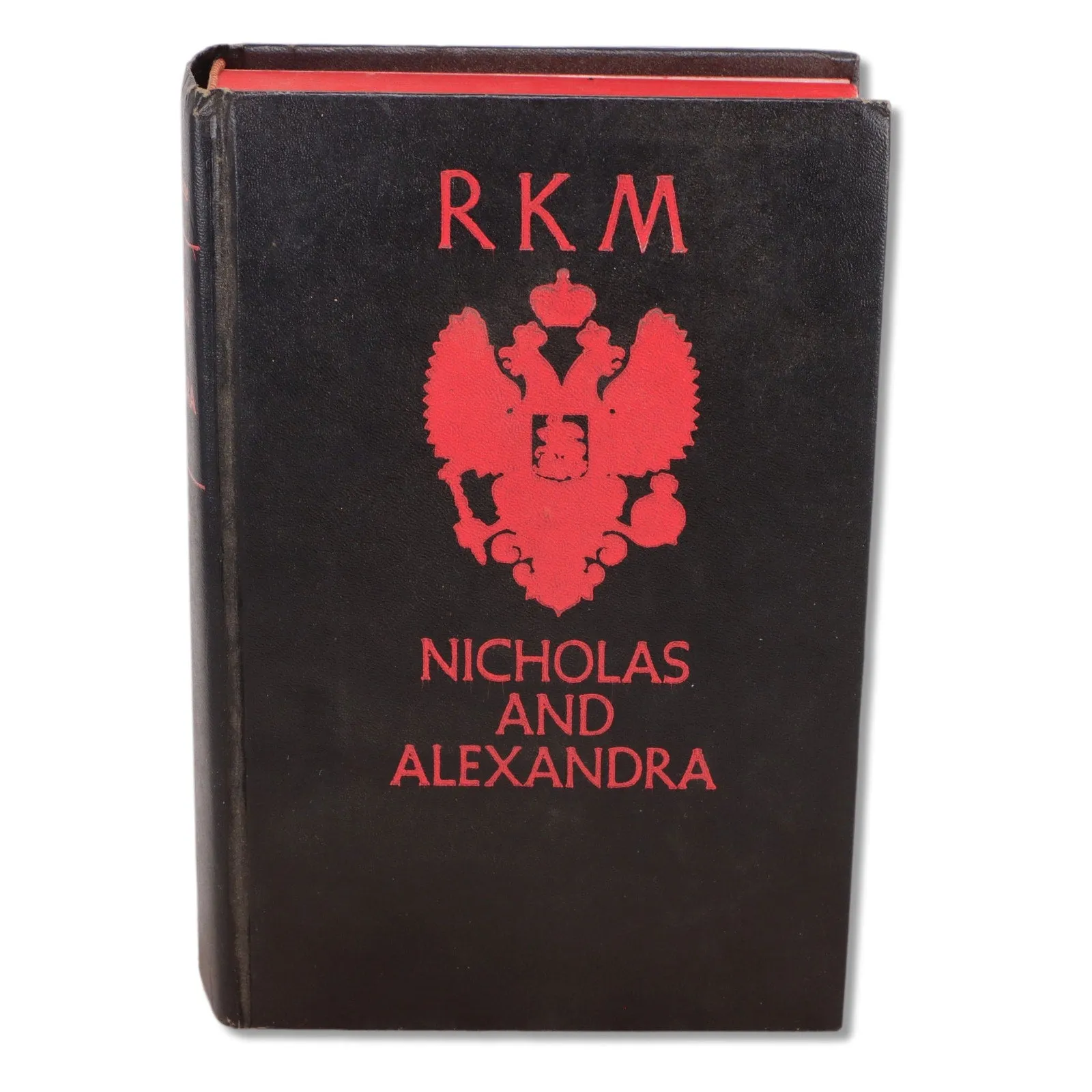 RKM Nicholas and Alexandra 1967 Robert K Massie 1st Ed Atheneum Hardcover Fine