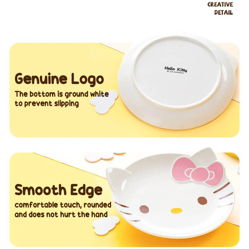 Sanrio Characters Face Ceramic Relief Plate
