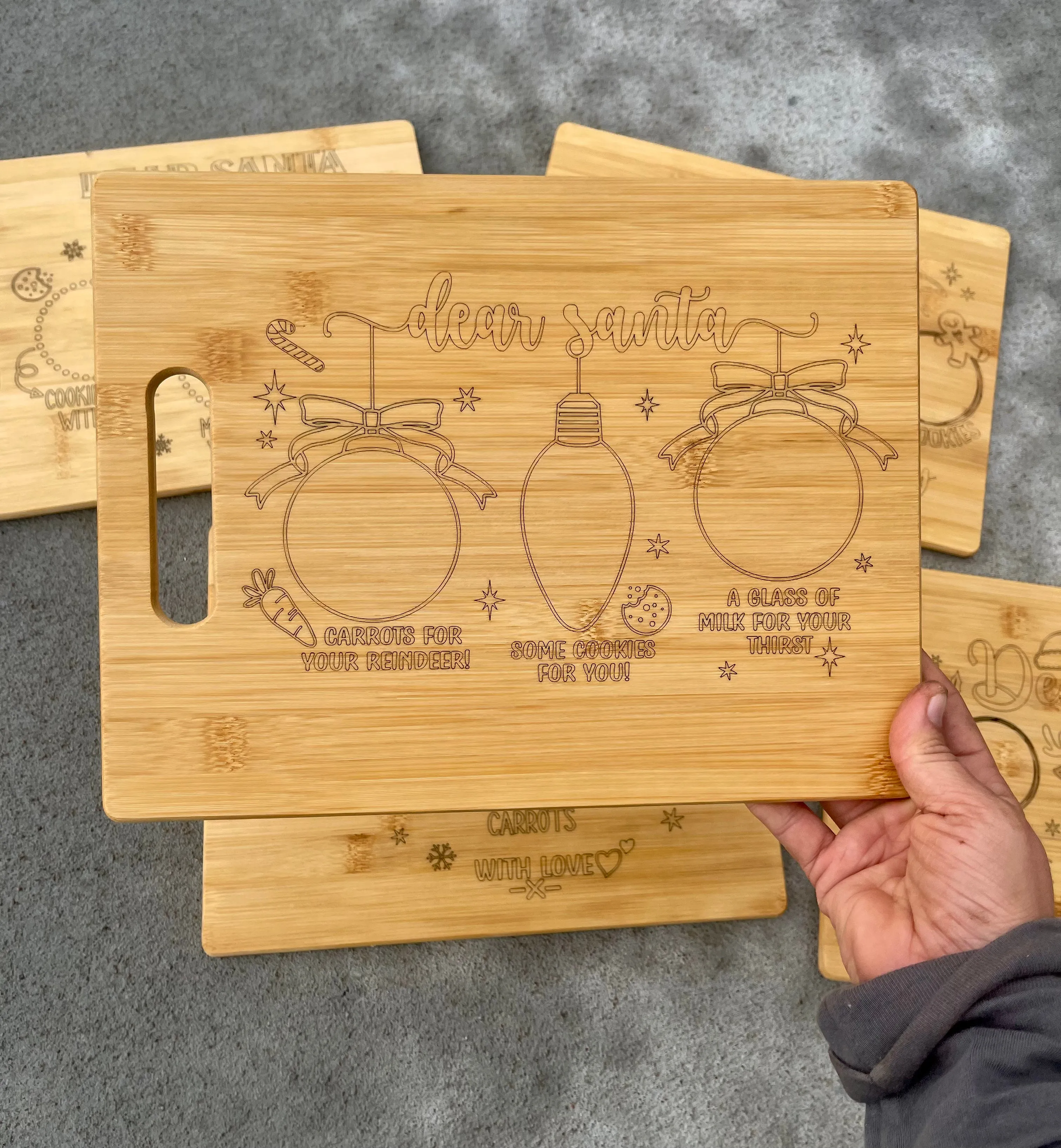 Santa trays