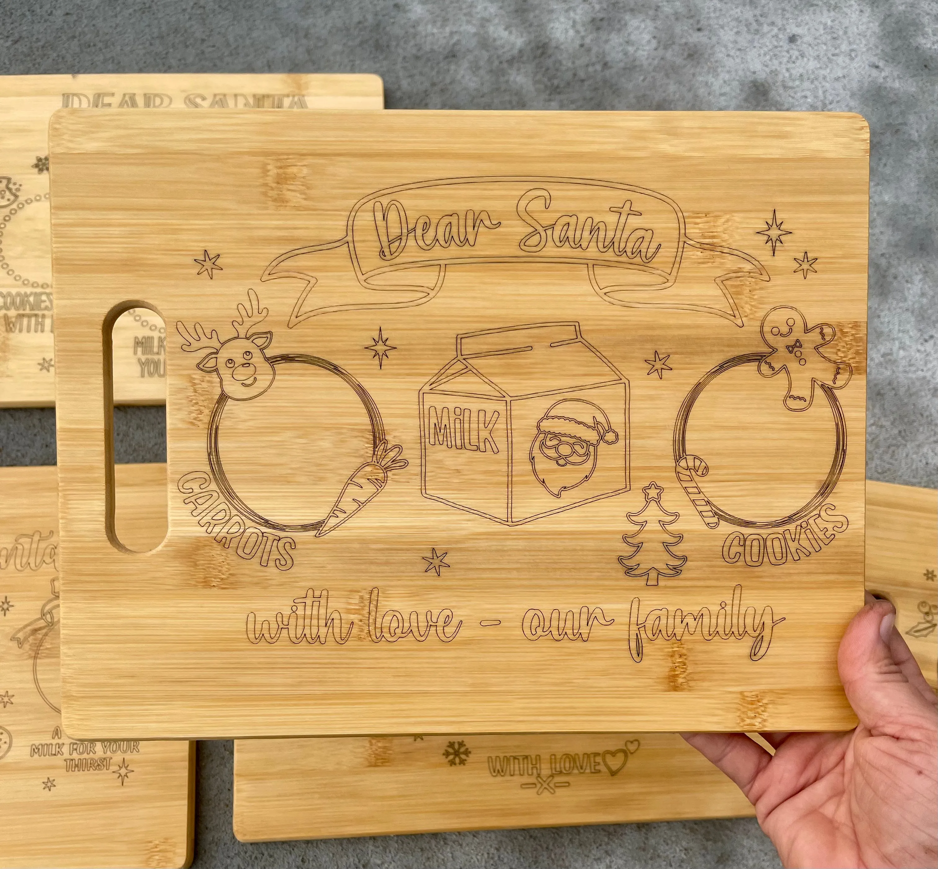 Santa trays