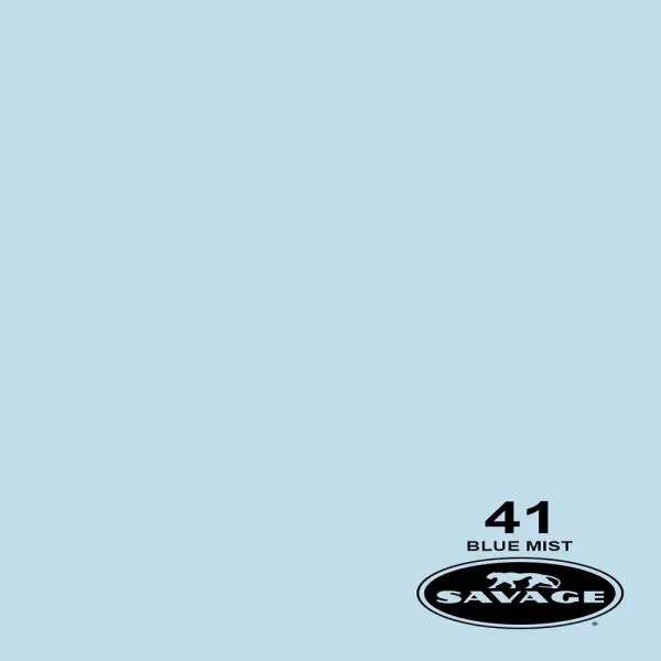 Savage Widetone Seamless Background Paper (Blue Mist, 86” x 12yds)