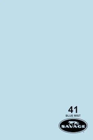 Savage Widetone Seamless Background Paper (Blue Mist, 86” x 12yds)