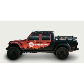Sherpa - Mid-Height Pak System Bed Rack - Toyota Tacoma (2005-2023), (2024 )
