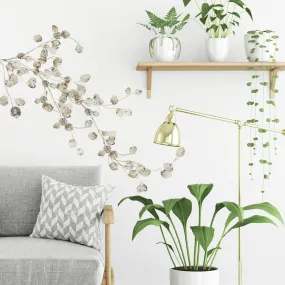 Silver Dollar Branch Giant Wall Decals