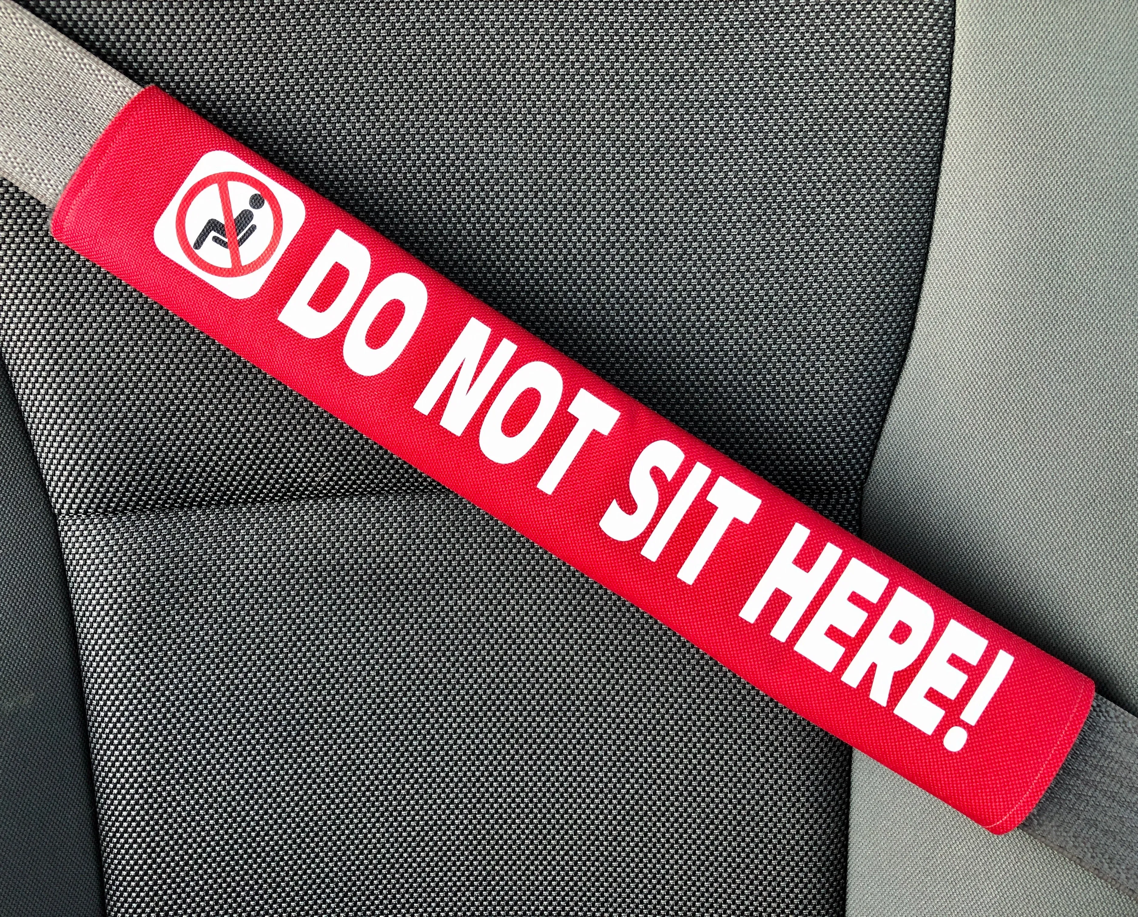 Social Distancing Seat Belt Reminder