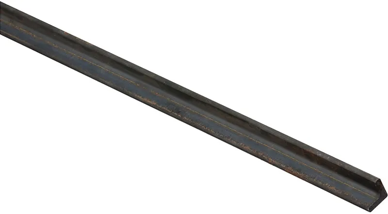 Stanley Hardware 4060BC Series N215-392 Angle Stock, 1/2 in L Leg, 48 in L, 1/8 in Thick, Steel, Mill :EA: QUANTITY: 1