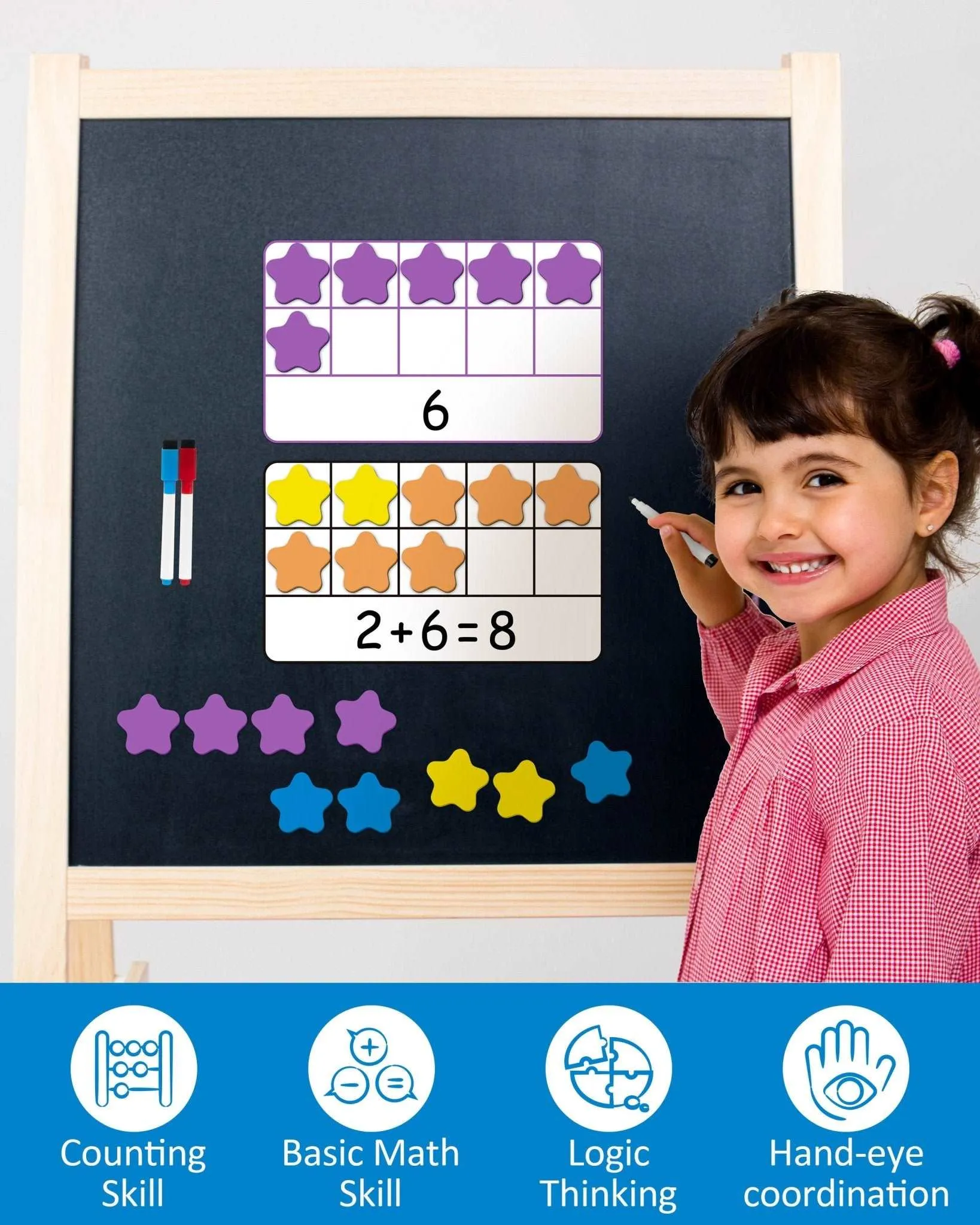 Star Magnetic Ten-Frame Set