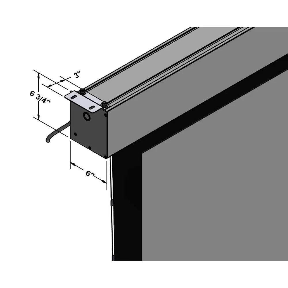 Stewart Filmscreen Cima BC Electric Screen 100" (39"x92") Cinemascope [2.35:1] CIBC100SNEVEWMW
