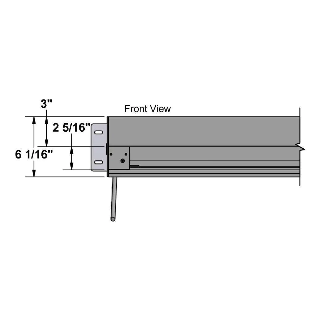 Stewart Filmscreen Cima BC Electric Screen 100" (39"x92") Cinemascope [2.35:1] CIBC100SNEVEWMW