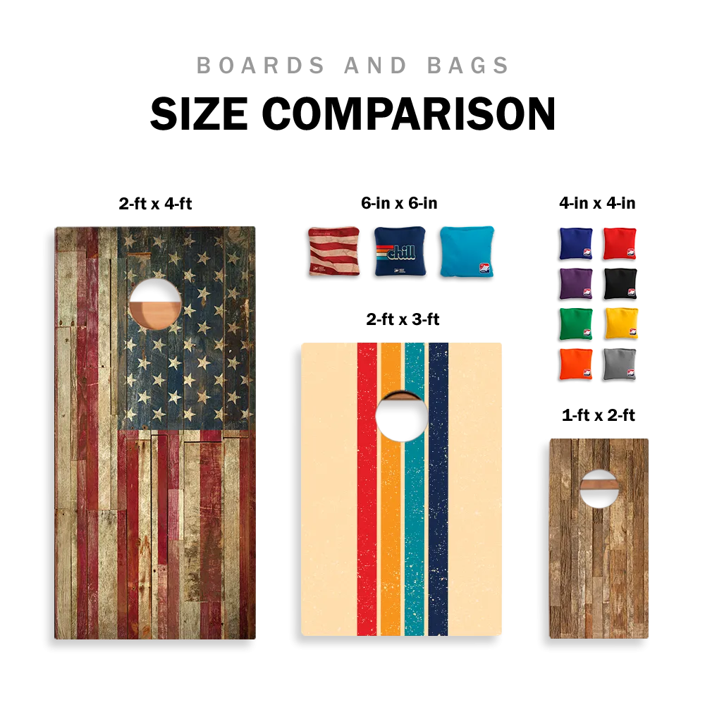 Texas Flag Sig Pro Cornhole Boards
