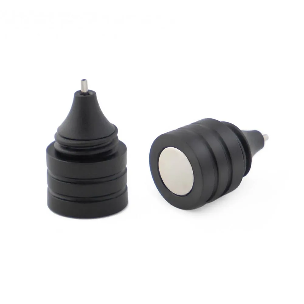 Threadless Black Plastic Magnetic Body Jewelry Holder — Price Per 1
