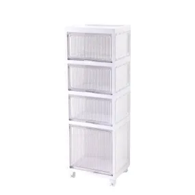 Transparent Fluted cabinet drawer