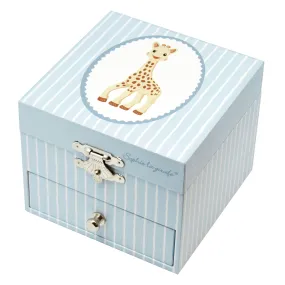 Trousselier Photoluminescent Musical Cube Box Sophie The Giraffe Pink