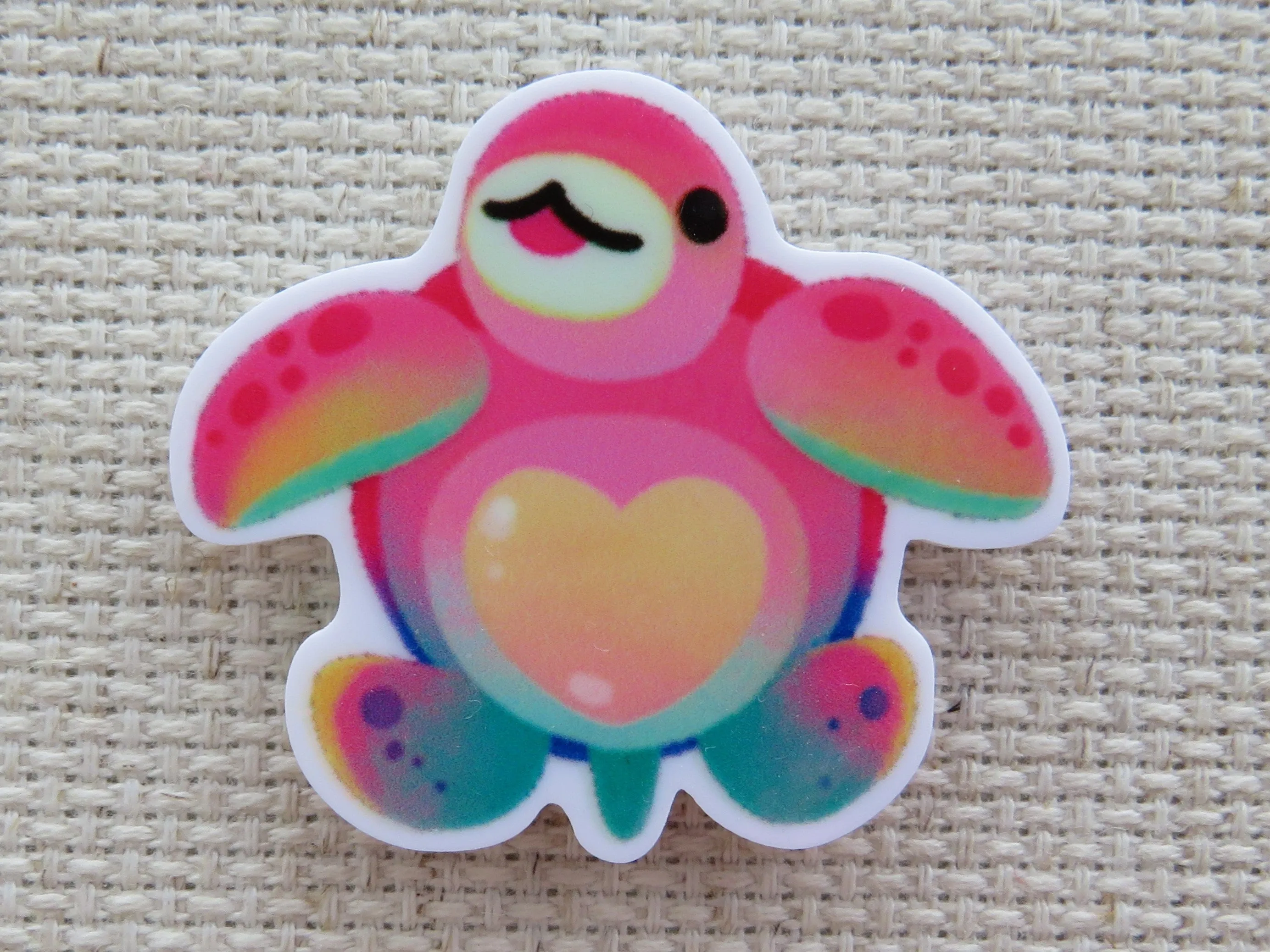 Turtle Love Needle Minder, Cover Minder, Magnet
