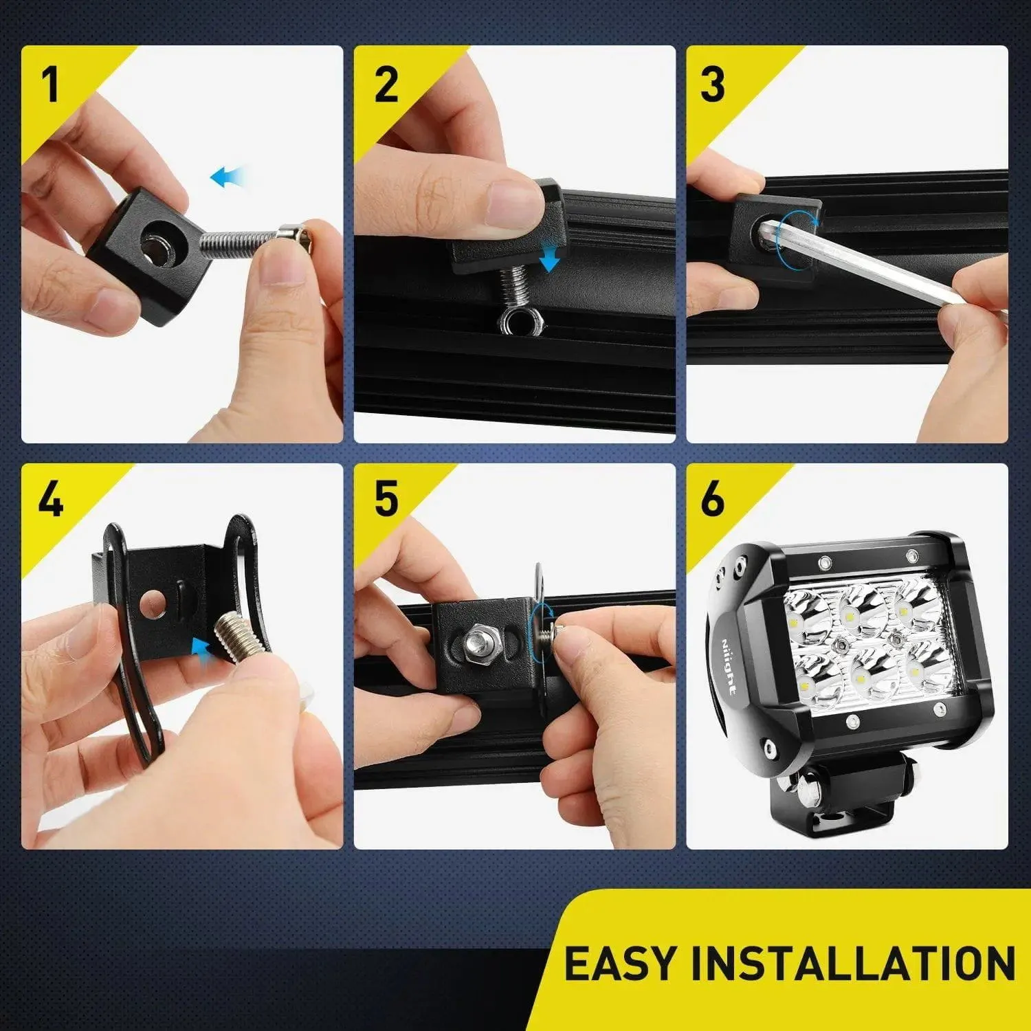 Universal Slide Mount Base Brackets (Pair)