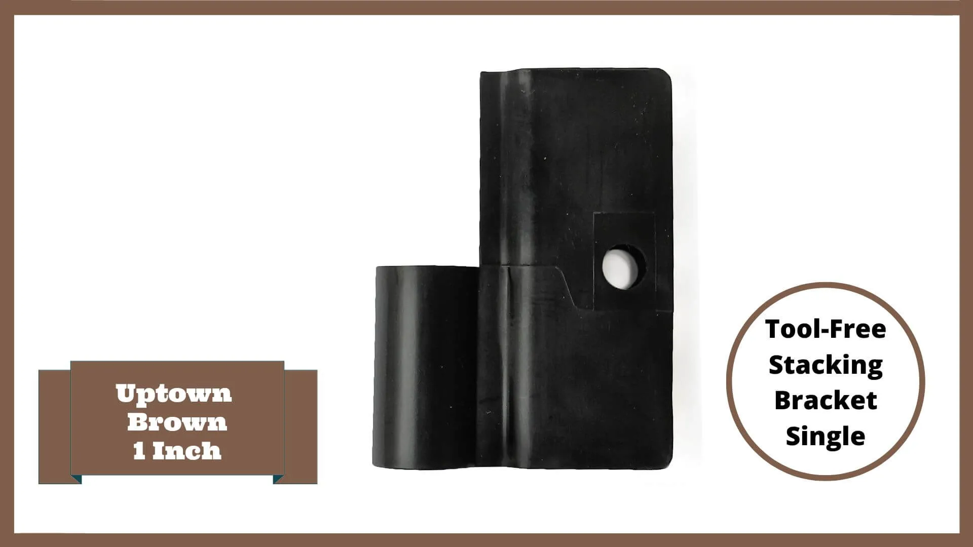 Uptown Brown 1" Profile Components