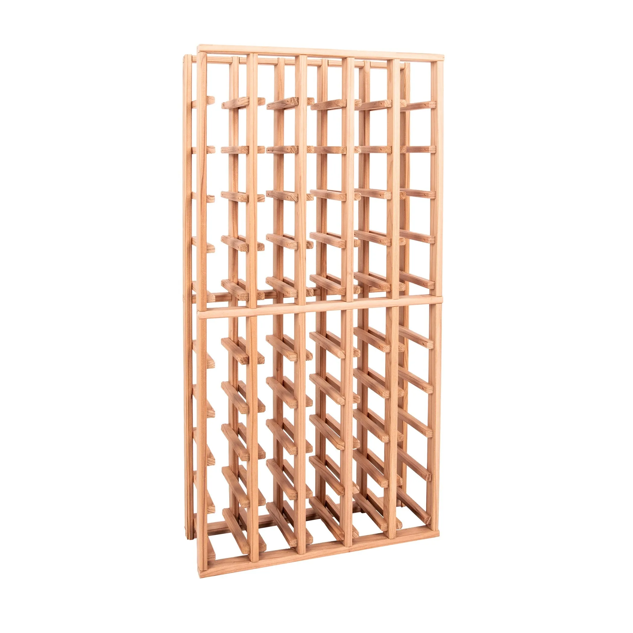 Vintage Keeper 5 Column 1/2 Bottle (375ml) Redwood Wine Rack