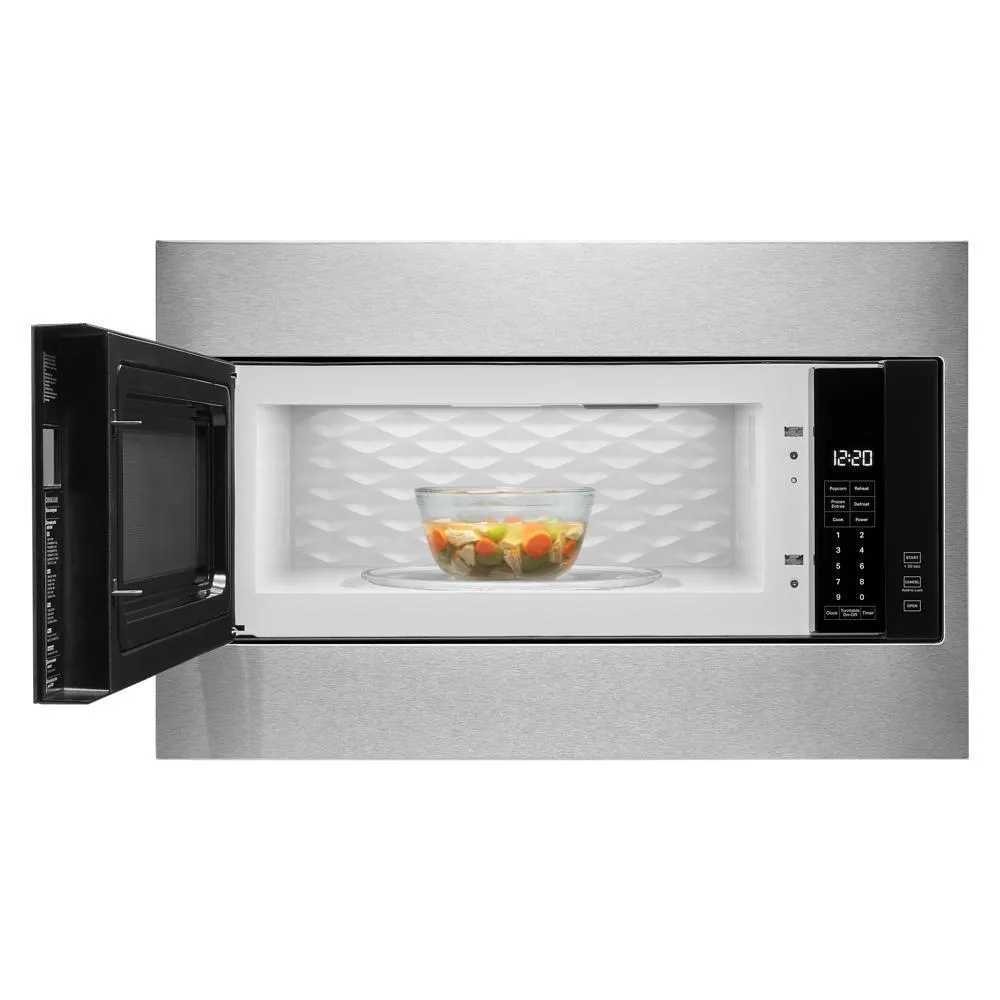 Whirlpool WMT55511KS 1.1 cu. ft. Built-In Microwave with Standard Trim Kit - 19-1/8" Height