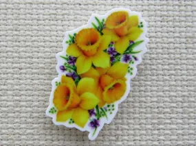 Yellow Daffodils Needle Minder, Cover Minder, Magnet
