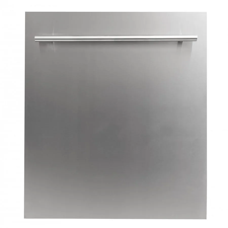 ZLINE 24 in. Top Control Dishwasher 120-Volt with Stainless Steel Tub and Modern Style Handle
