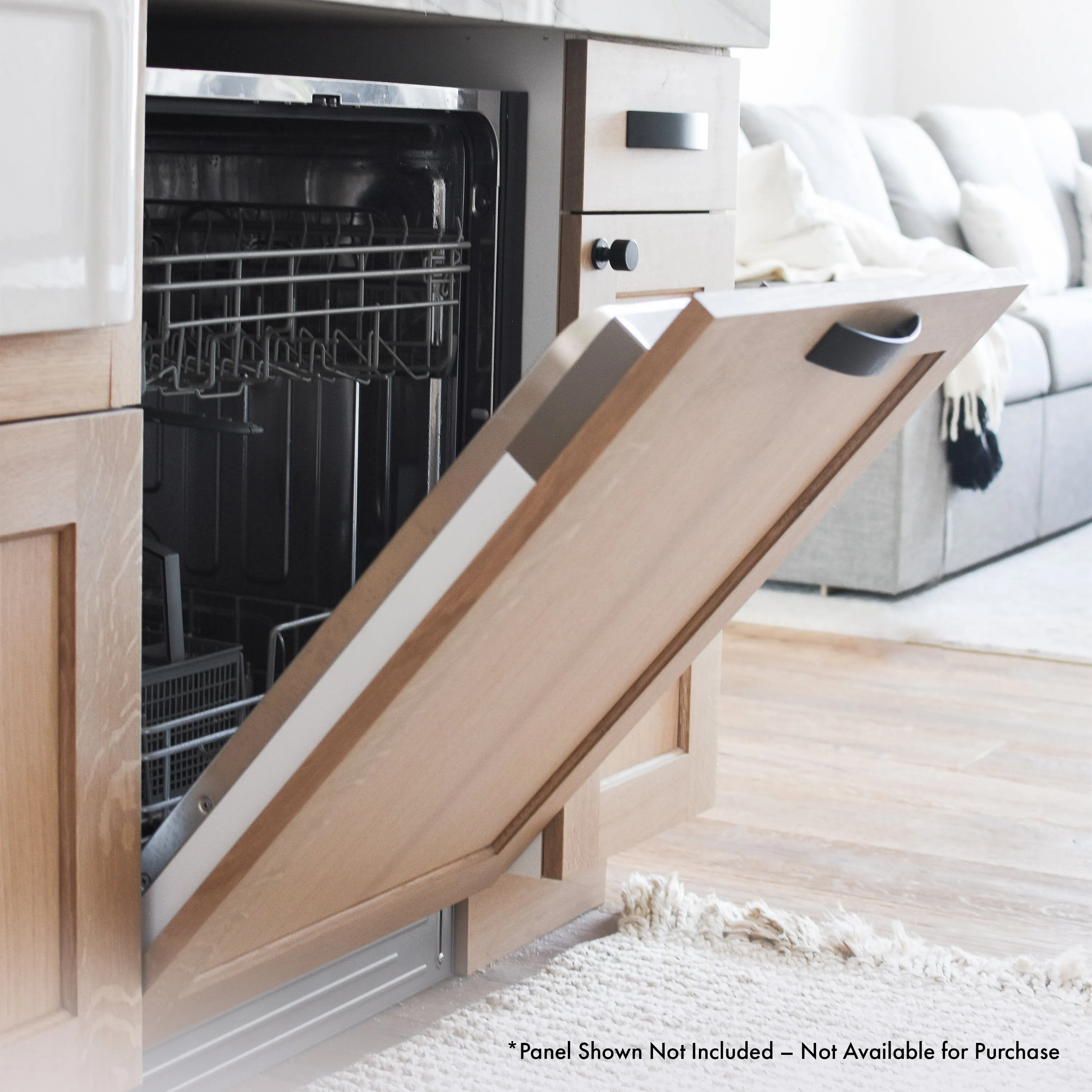 ZLINE 24 in. Top Control Dishwasher 120-Volt with Stainless Steel Tub and Modern Style Handle